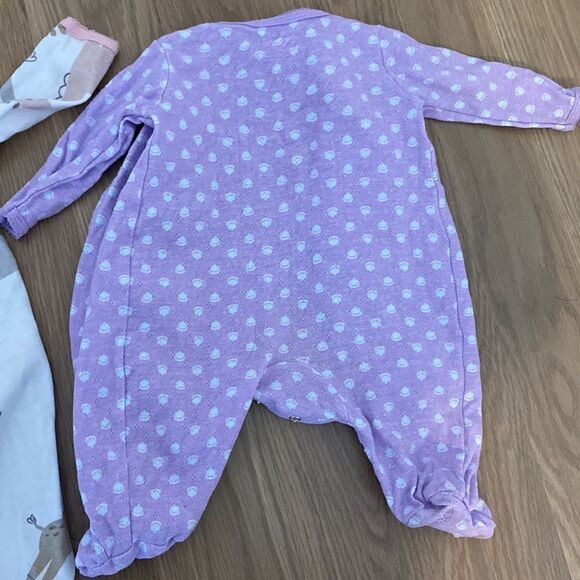 Carters snap onesie pajamas 3M - Picture 4 of 5